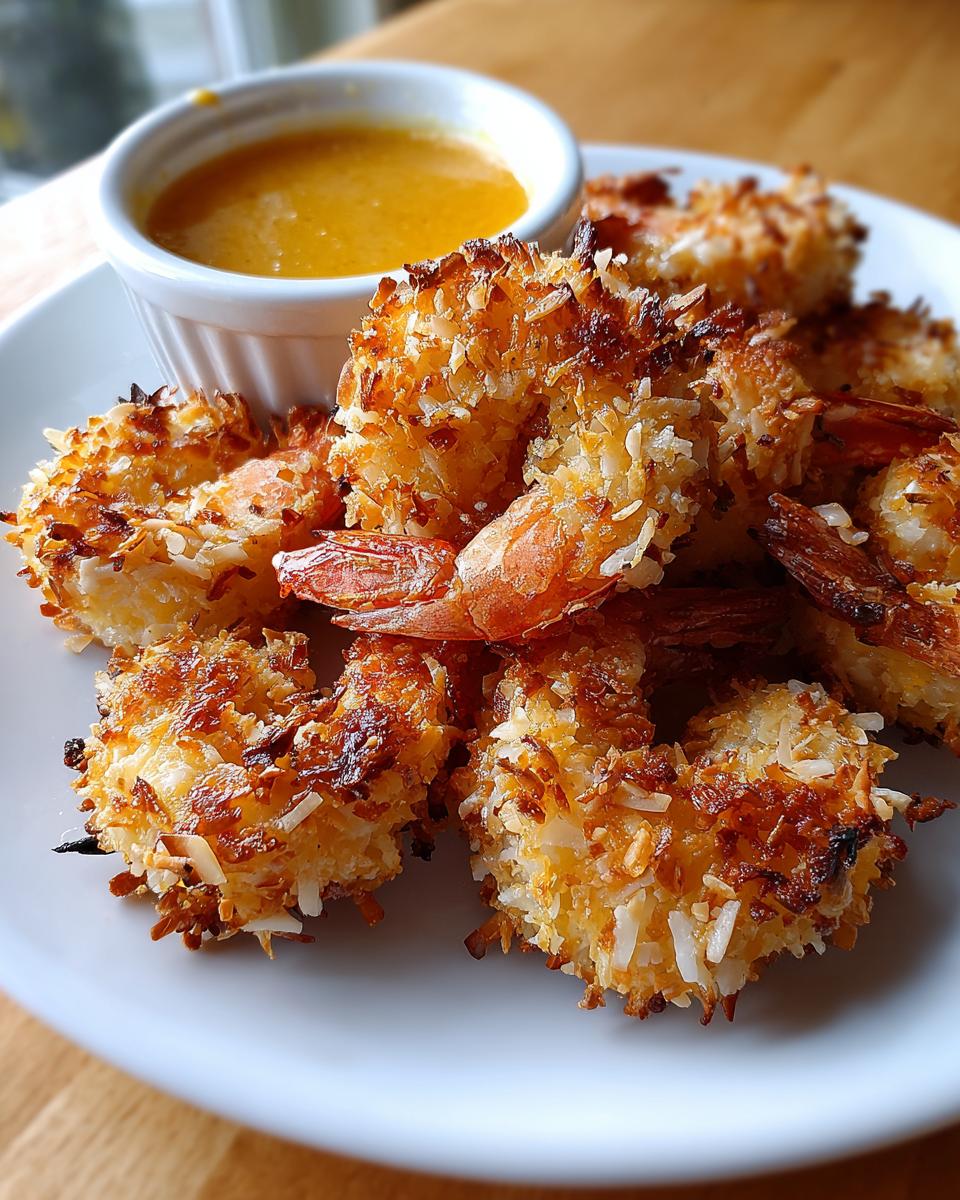 coconut shrimp - detail 2