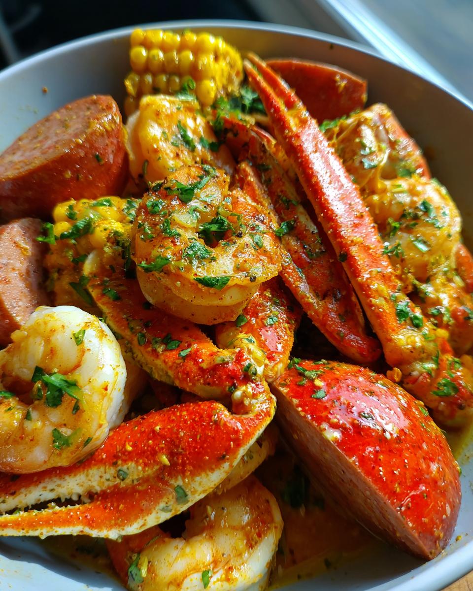 crab shack steam pot - detail 2