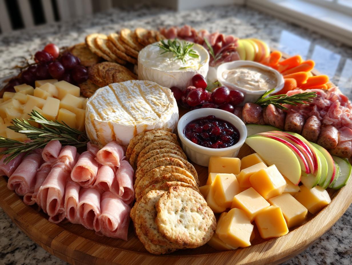 3 amazing festive charcuterie style appetizer board