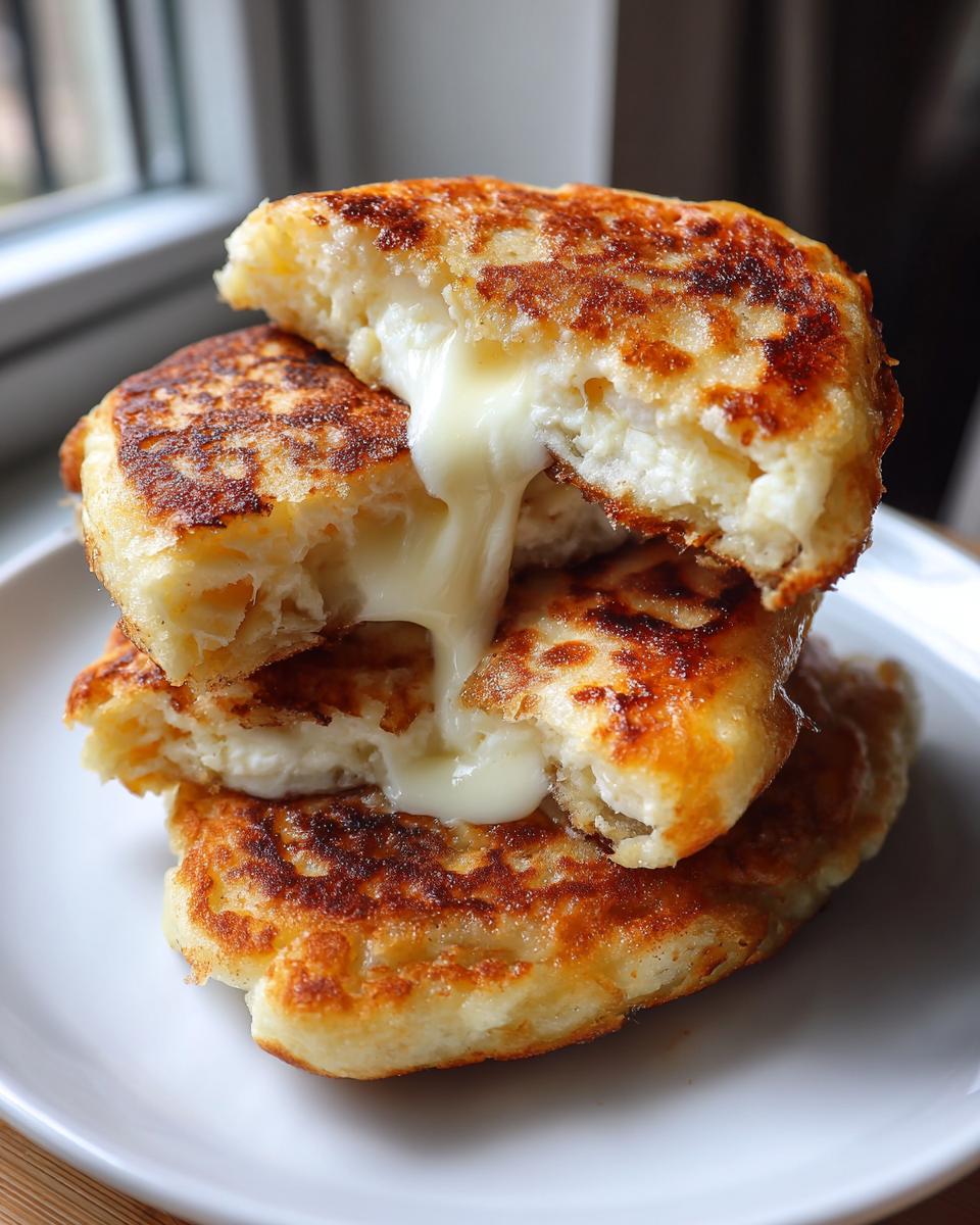 protein pancake brie bites - detail 1