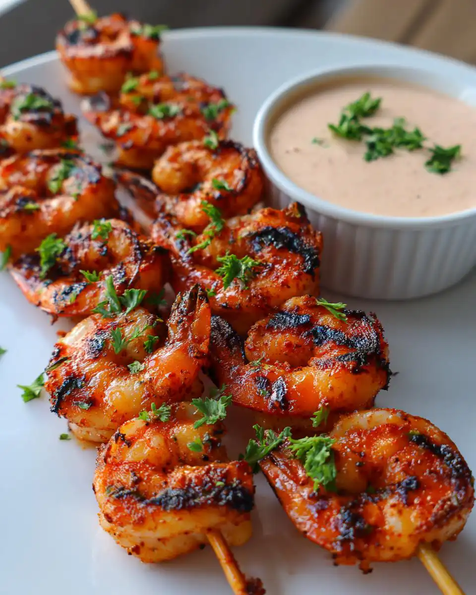 spicy grilled shrimp - detail 2