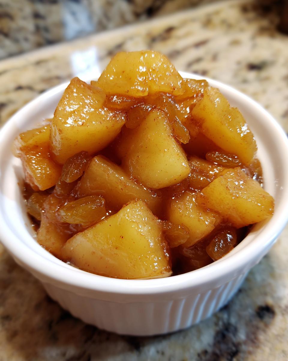 stewed apples for gut health - detail 1