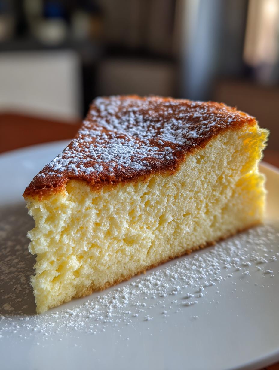 3 ingredient fluffy yogurt cake - detail 2