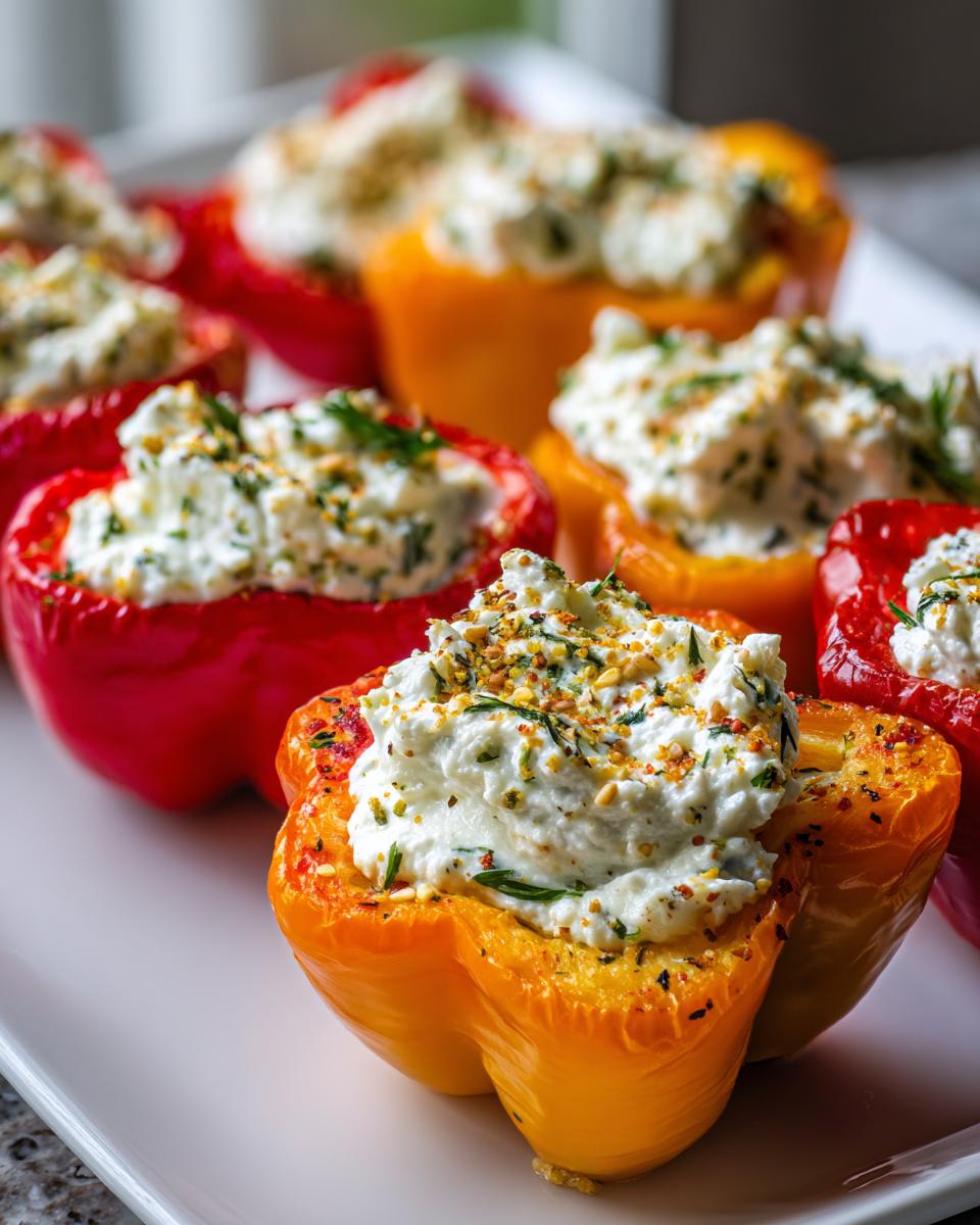 5-Minute High Protein Stuffed Mini Peppers - detail 2
