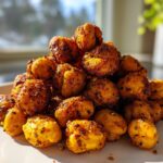 Air Fried Chickpea Poppers