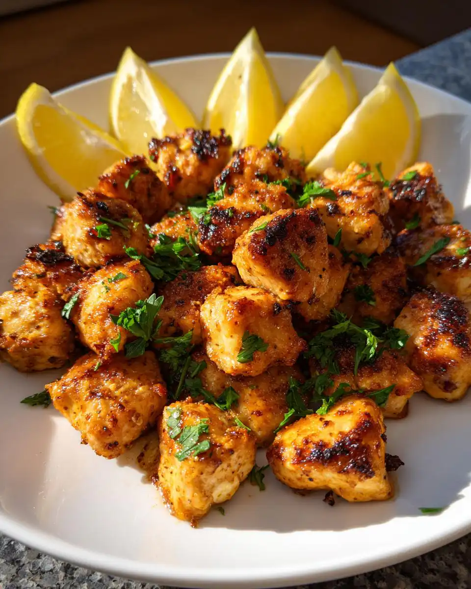 Air Fryer Lemon Chicken Bites - detail 1