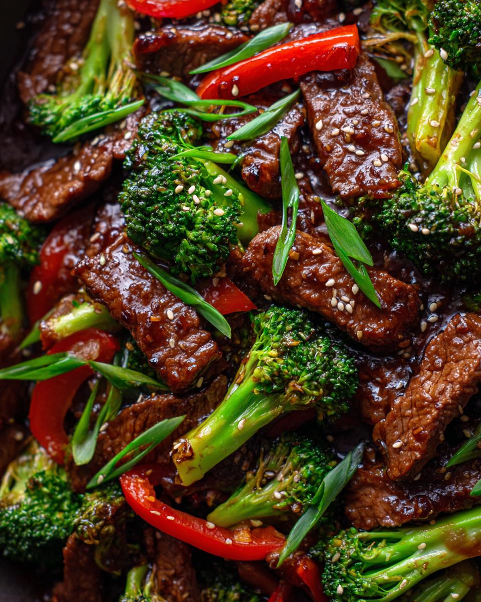 Asian Sweet Ginger Beef Stir Fry - detail 1