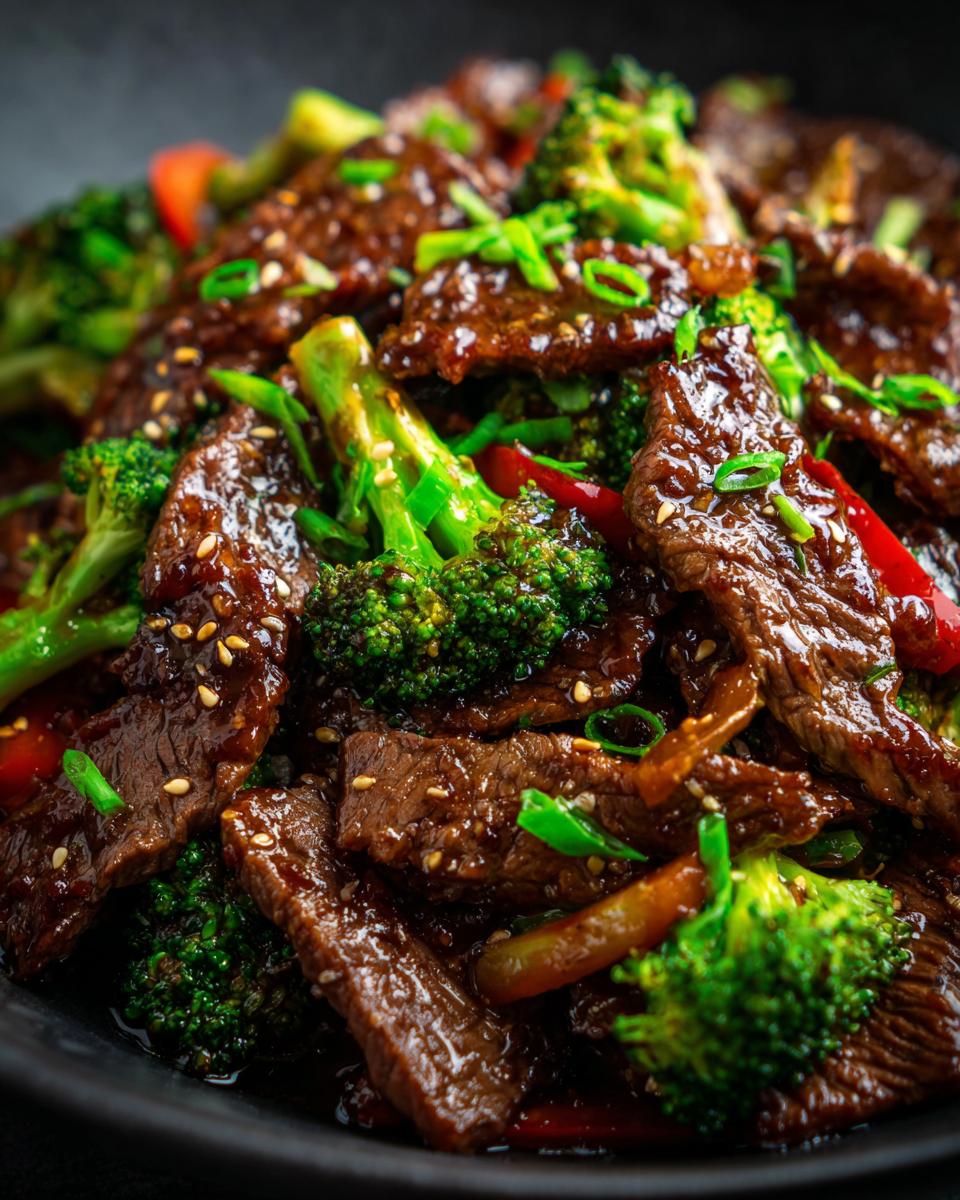Asian Sweet Ginger Beef Stir Fry - detail 2