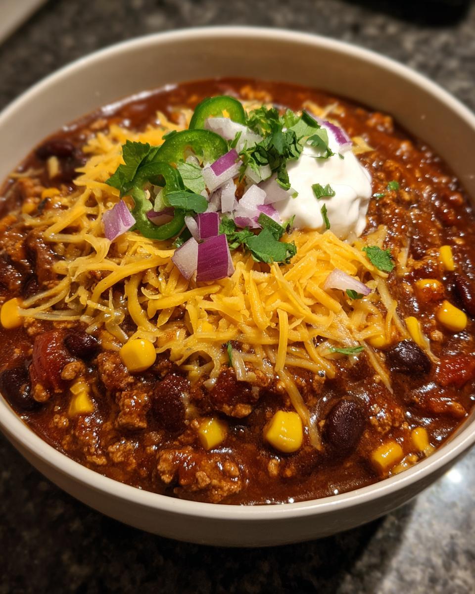 Award Winning Turkey Chili - detail 2