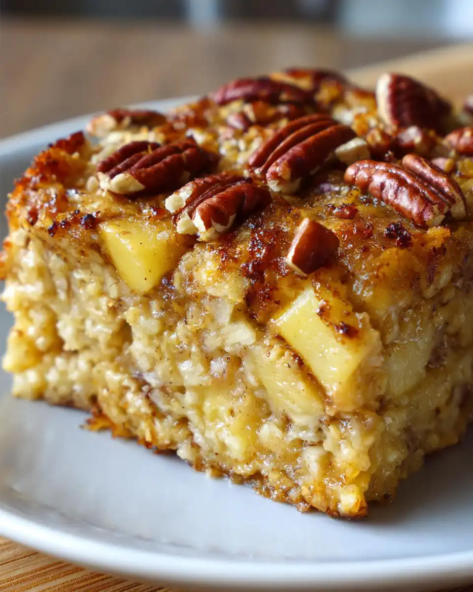 Baked Apple Oatmeal - detail 1