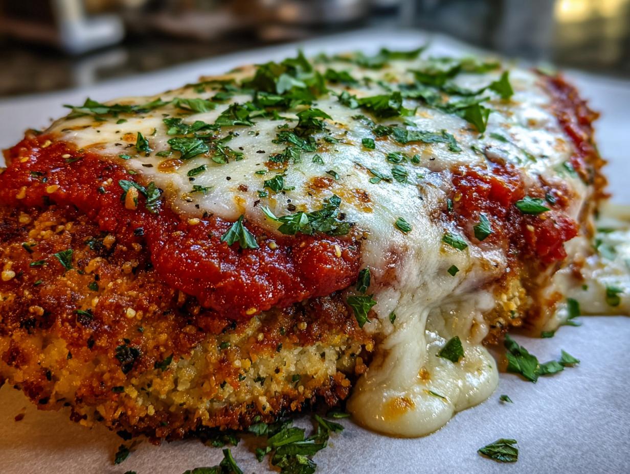 Amazing Baked Chicken Parmesan 15 Minute Crunch