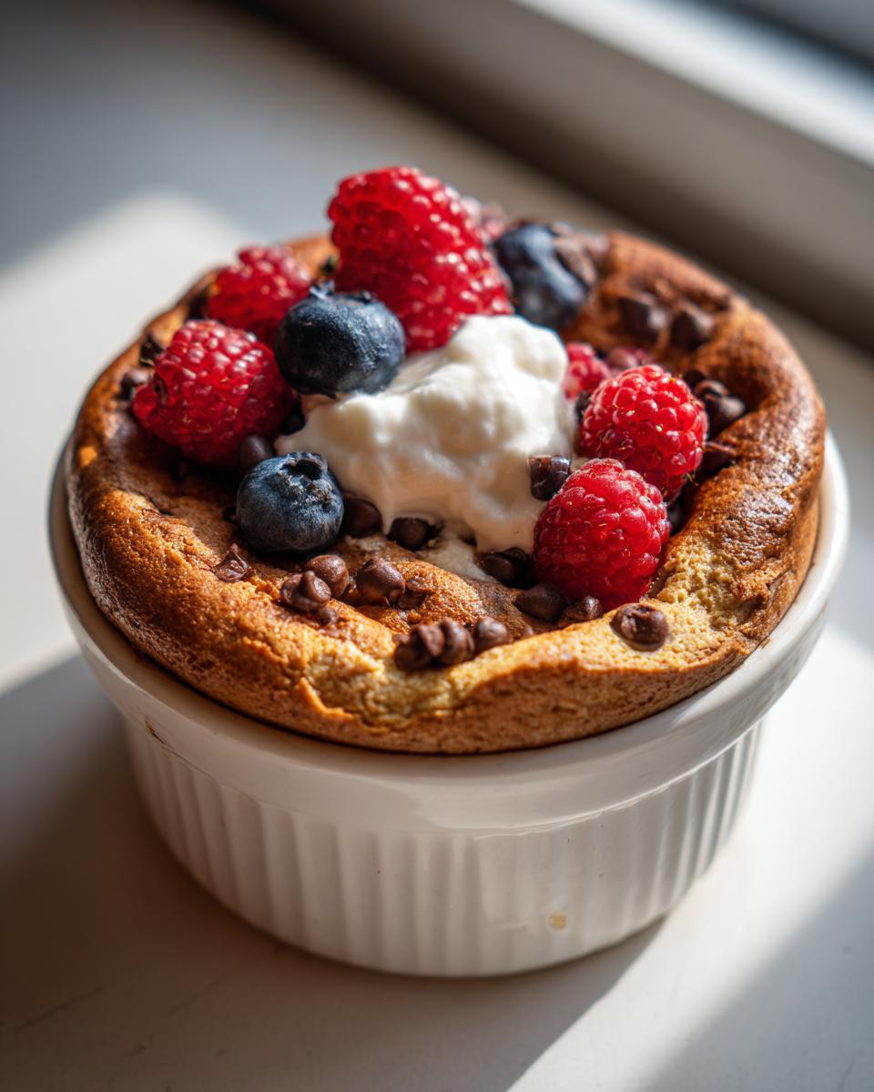Baked Protein Pancake Bowls - detail 2