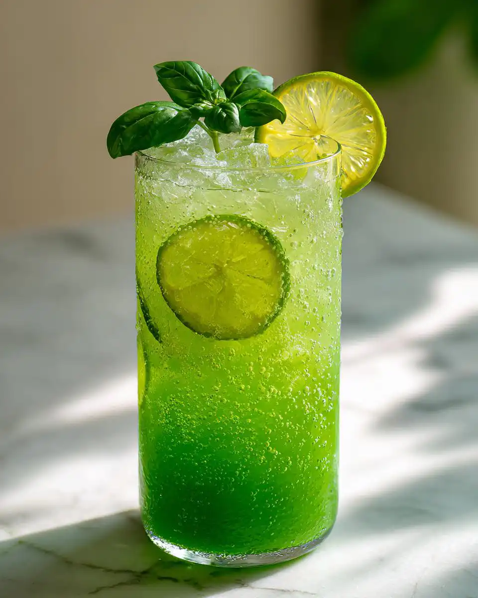 Basil Limeade Recipe - detail 1