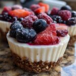 Berry Yogurt Granola Freezer Cups Recipe