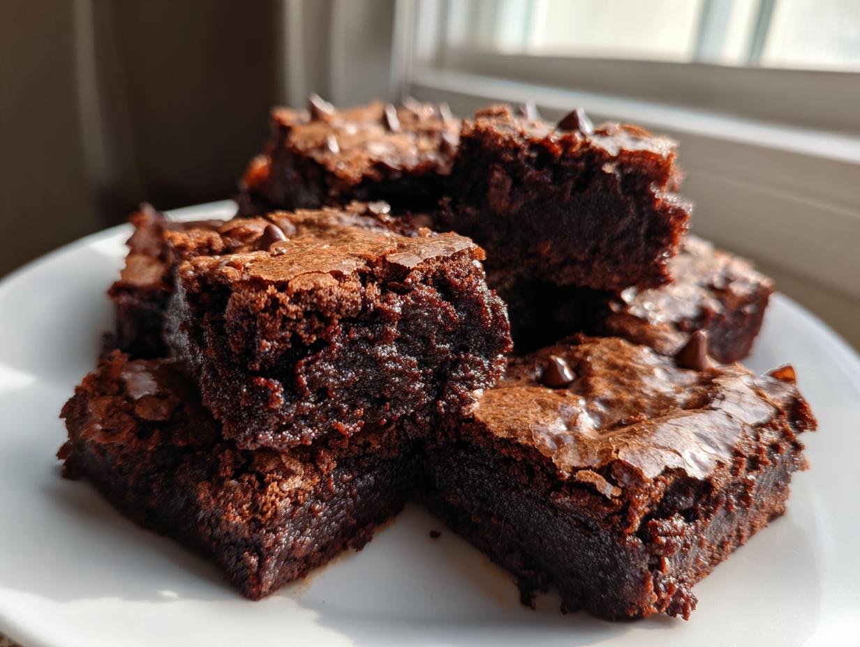 Amazing Better Than Box Mix Brownies: 1 Secret