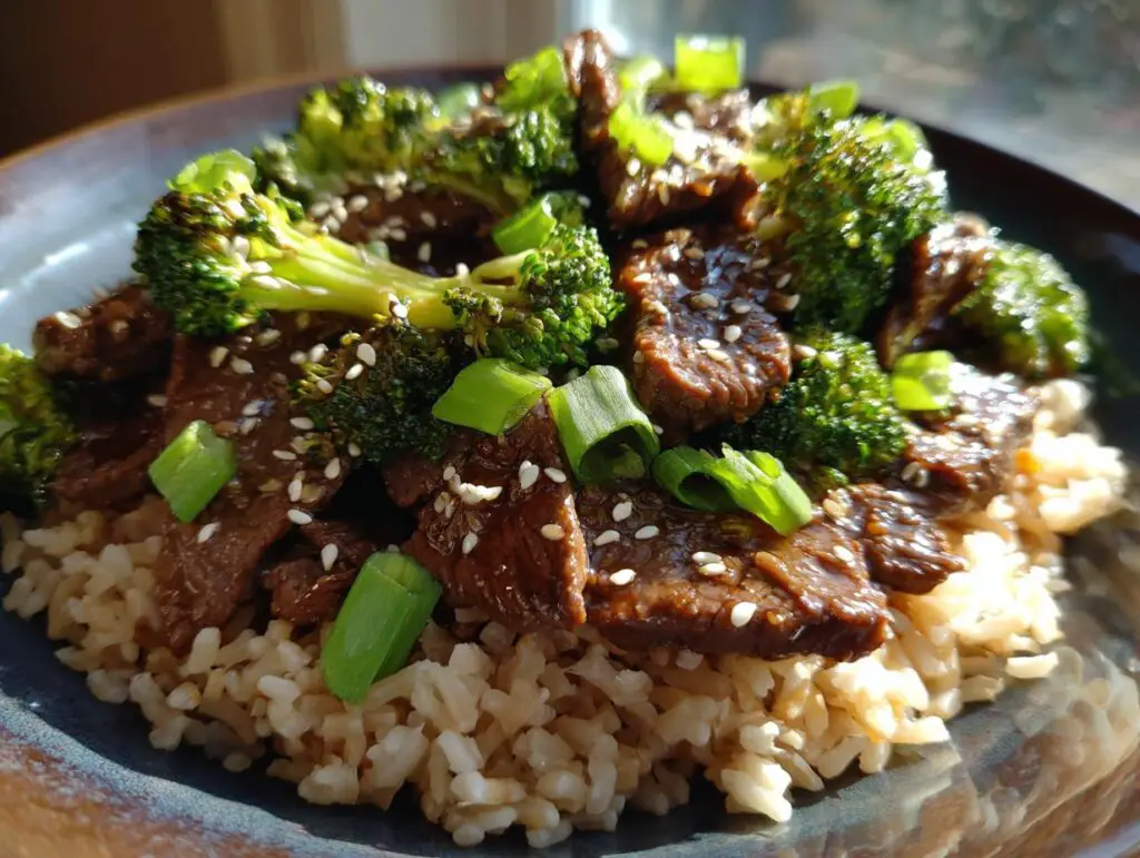 Better-Than-Takeout Beef & Broccoli