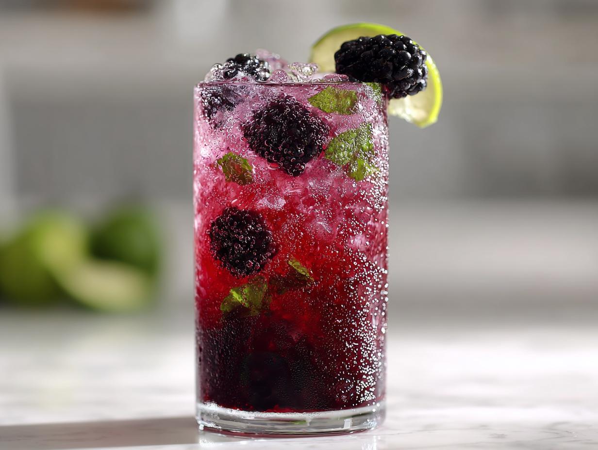 Amazing 1-Hour Blackberry Lime Punch