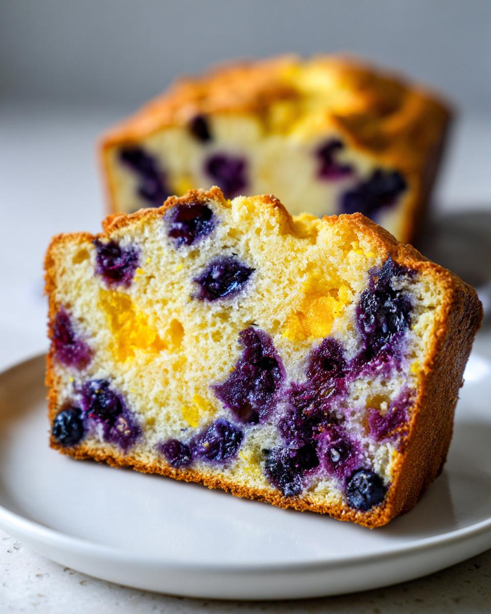 Blueberry Lemon Sourdough Bread - detail 1