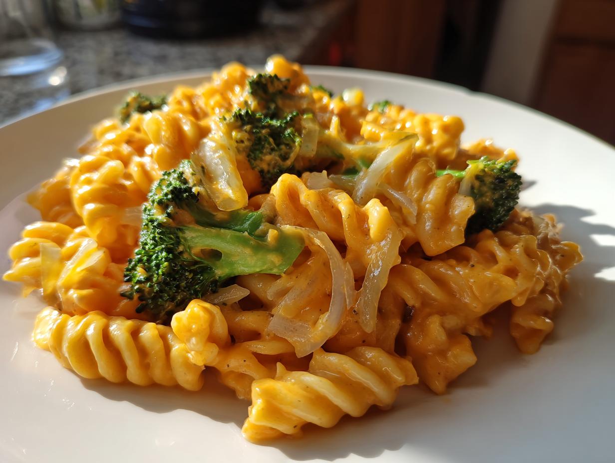 Super Satisfying 1-Pot Broccoli Cheddar Pasta