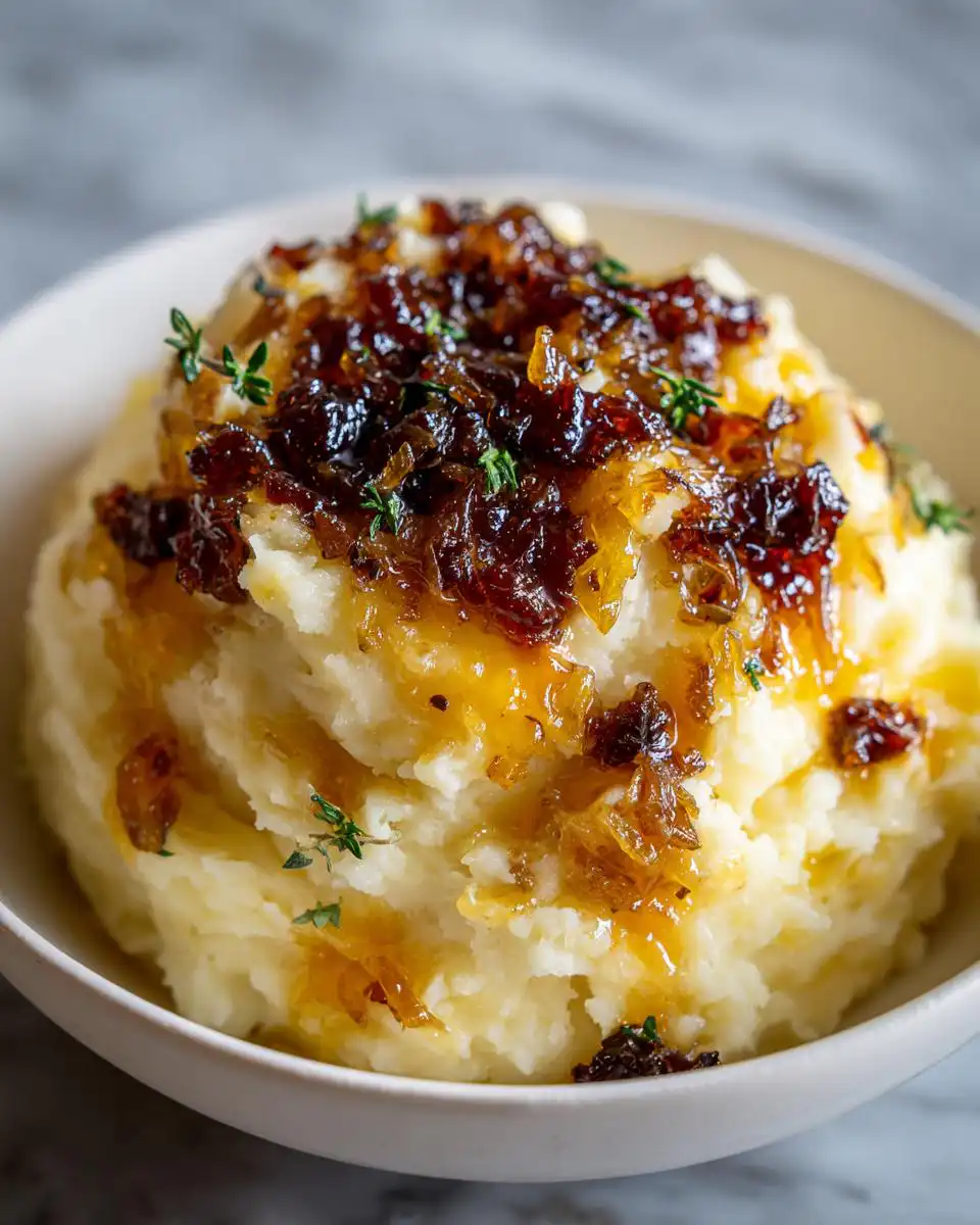 Caramelized Onion Mashed Potatoes - detail 1