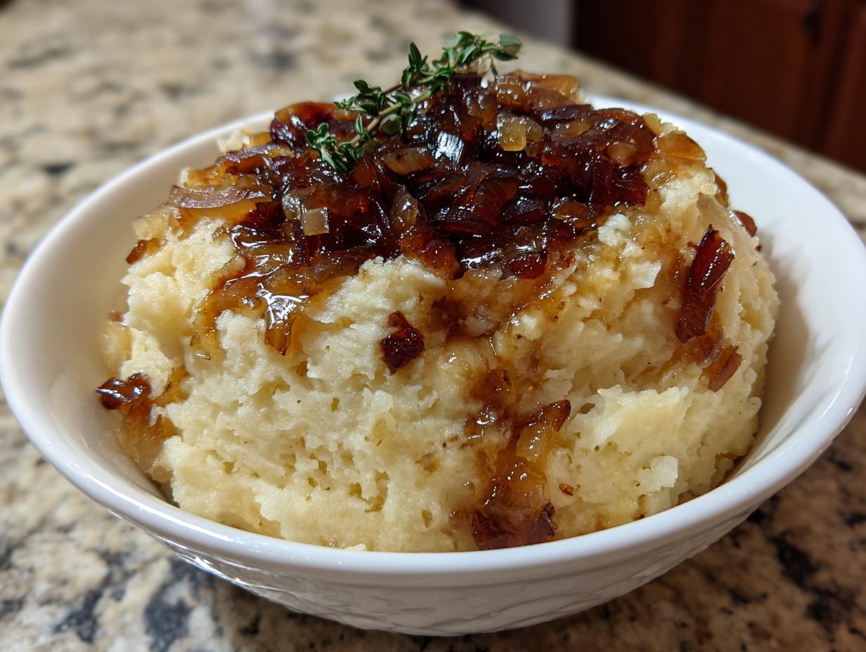 3 Amazing Caramelized Onion Mashed Potatoes