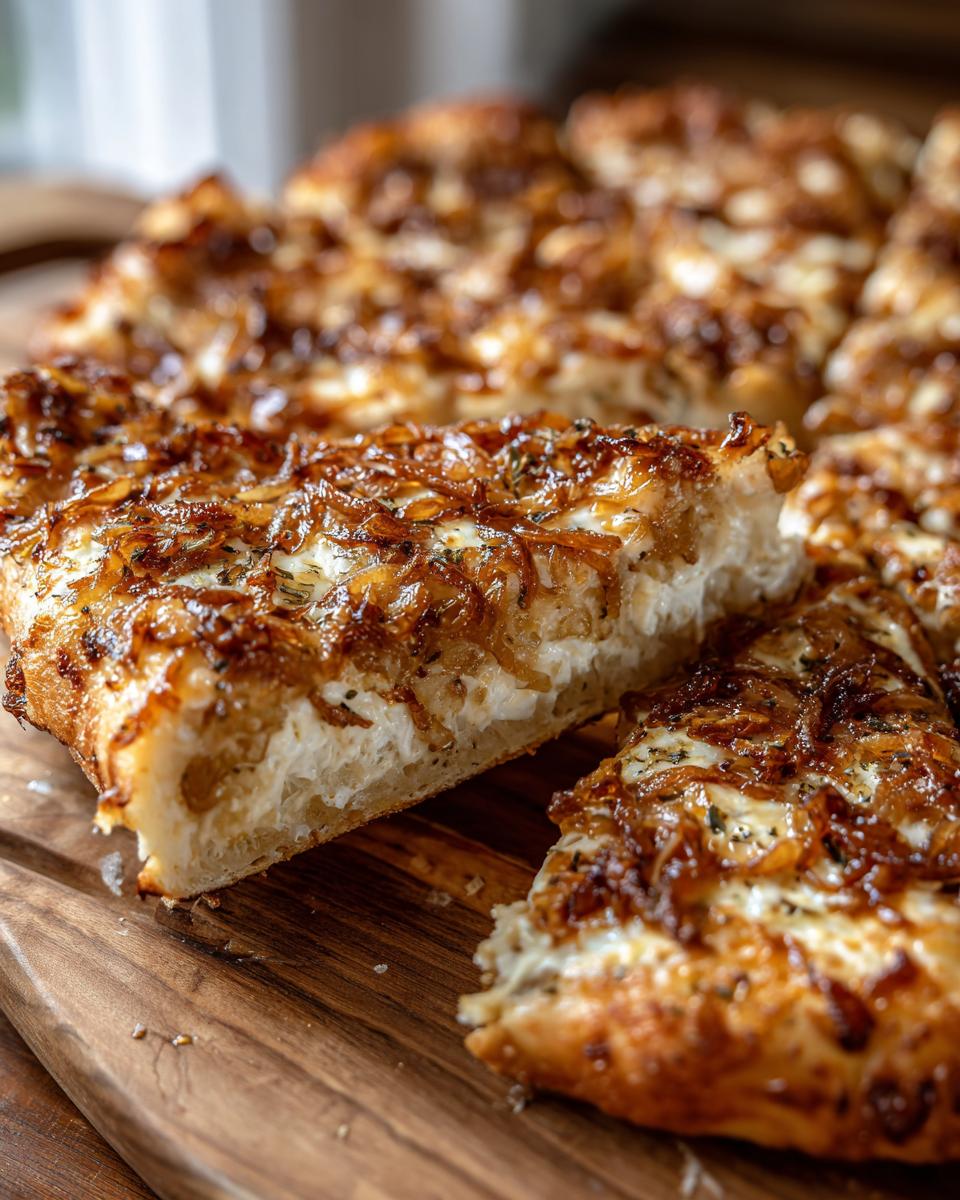 Caramelized Onion Pizza - detail 1