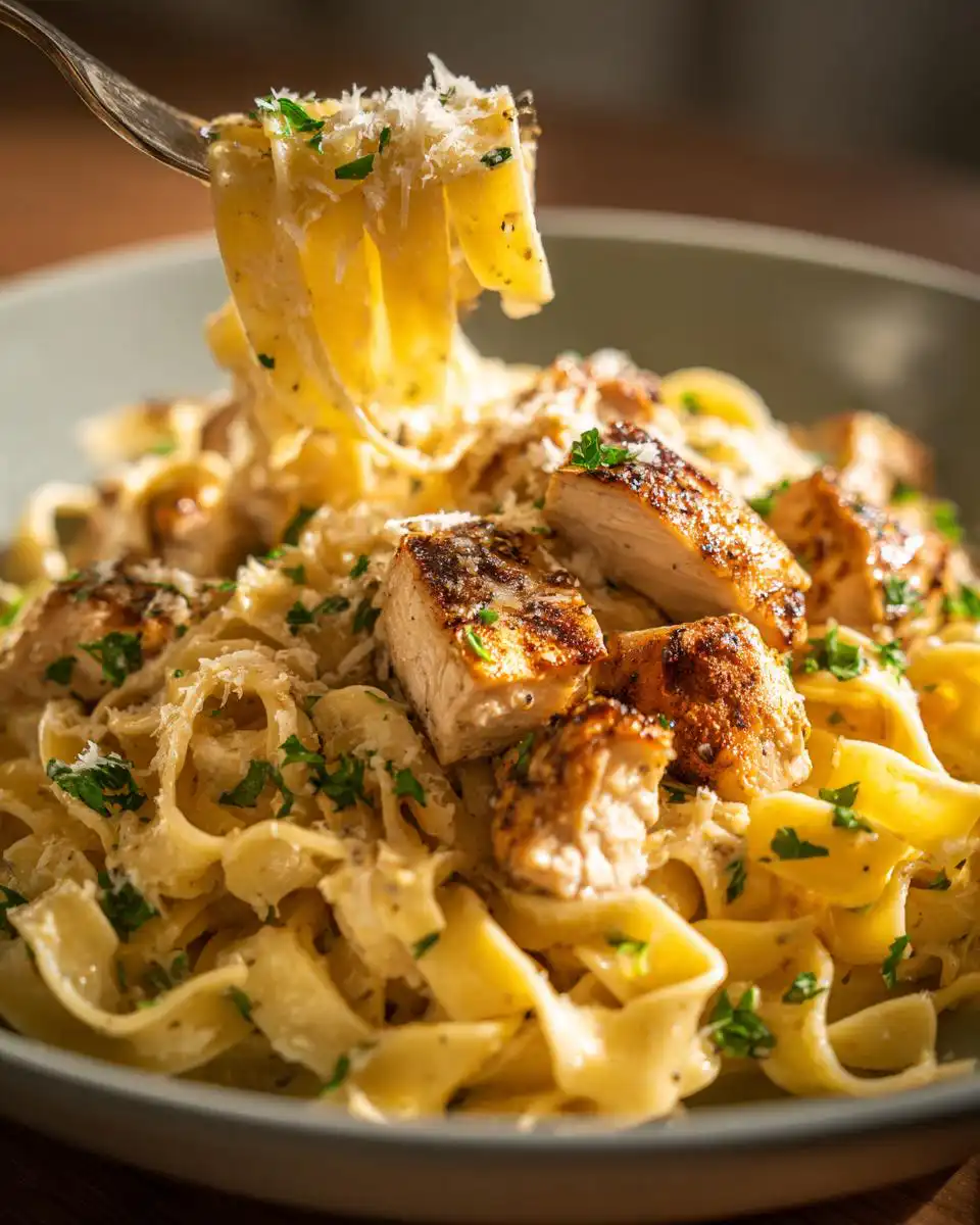 Chicken Buttered Noodles Recipe Easy Family Dinner - detail 2