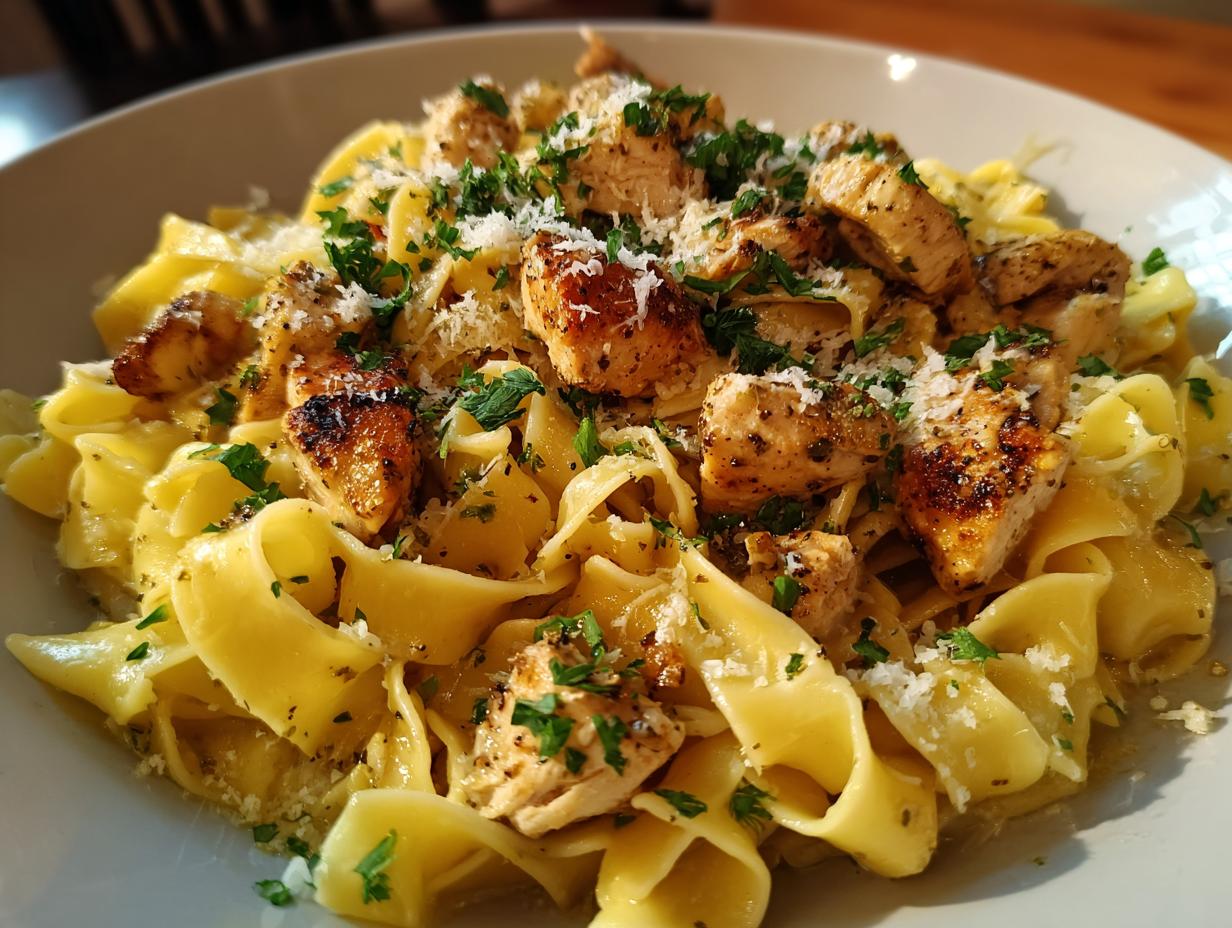 30 Min Chicken Buttered Noodles Recipe Easy Family Dinner