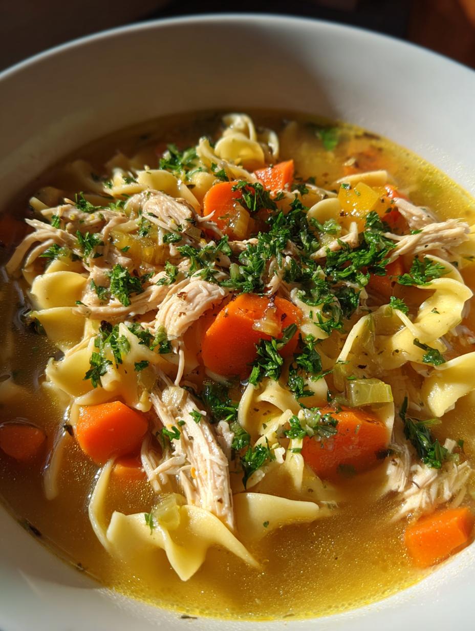 Chicken Noodle Soup - detail 2