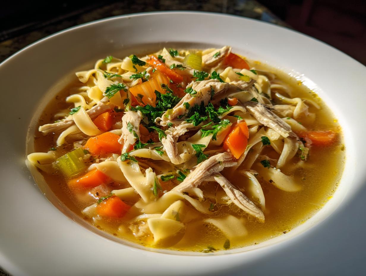 30 Minute Chicken Noodle Soup Magic