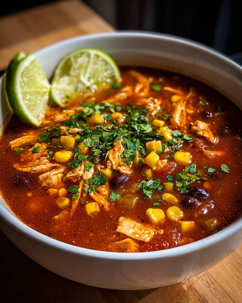 Chicken Taco Soup - detail 2