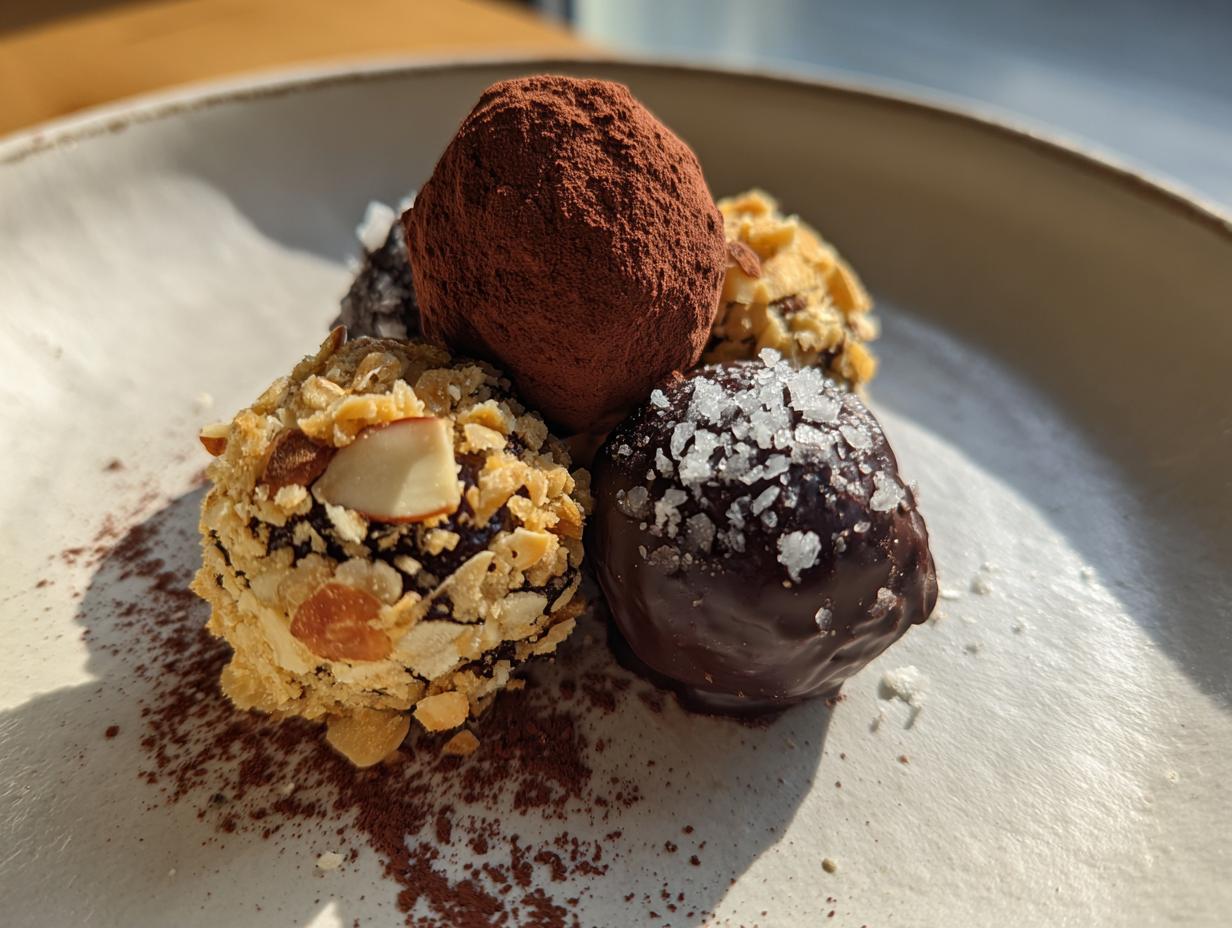 Divine 15-Min Chocolate Almond Truffles