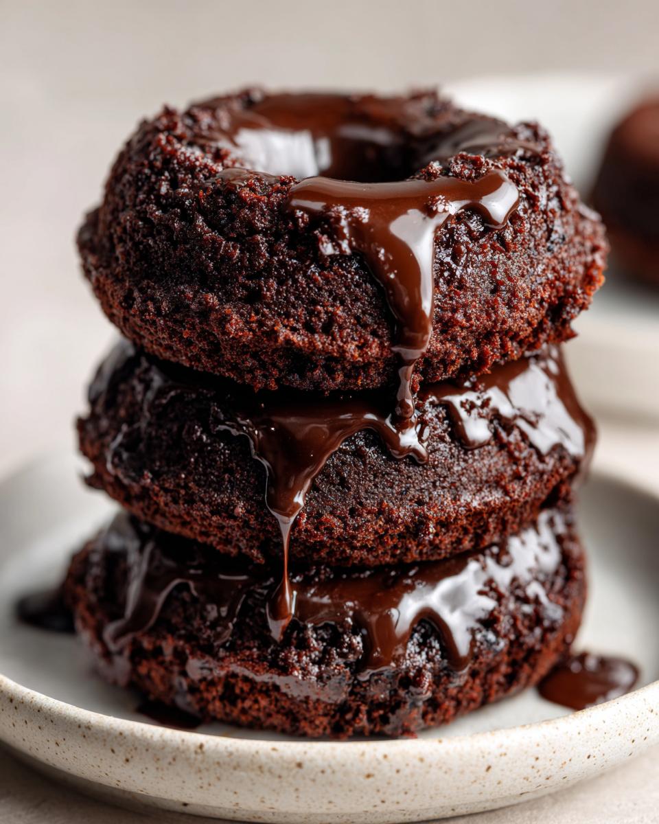Chocolate Beet Donuts - detail 1