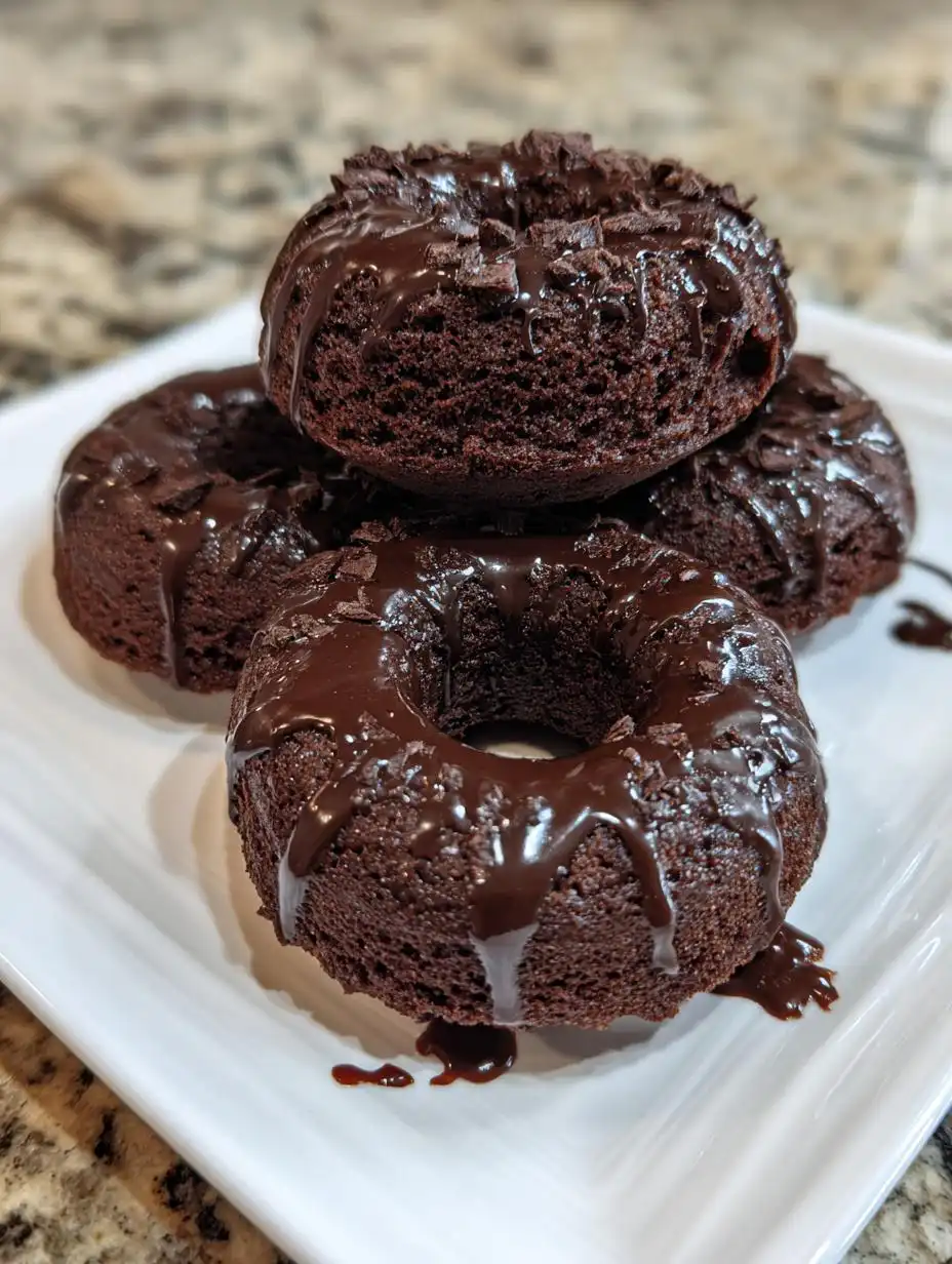 Chocolate Beet Donuts - detail 2