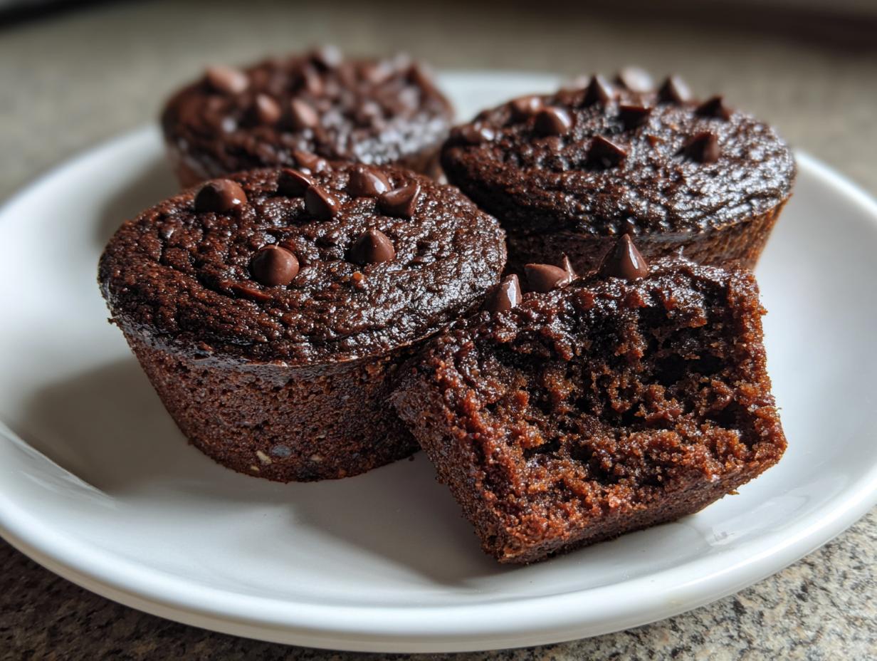 Amazing 12 Chocolate Cottage Cheese Muffins