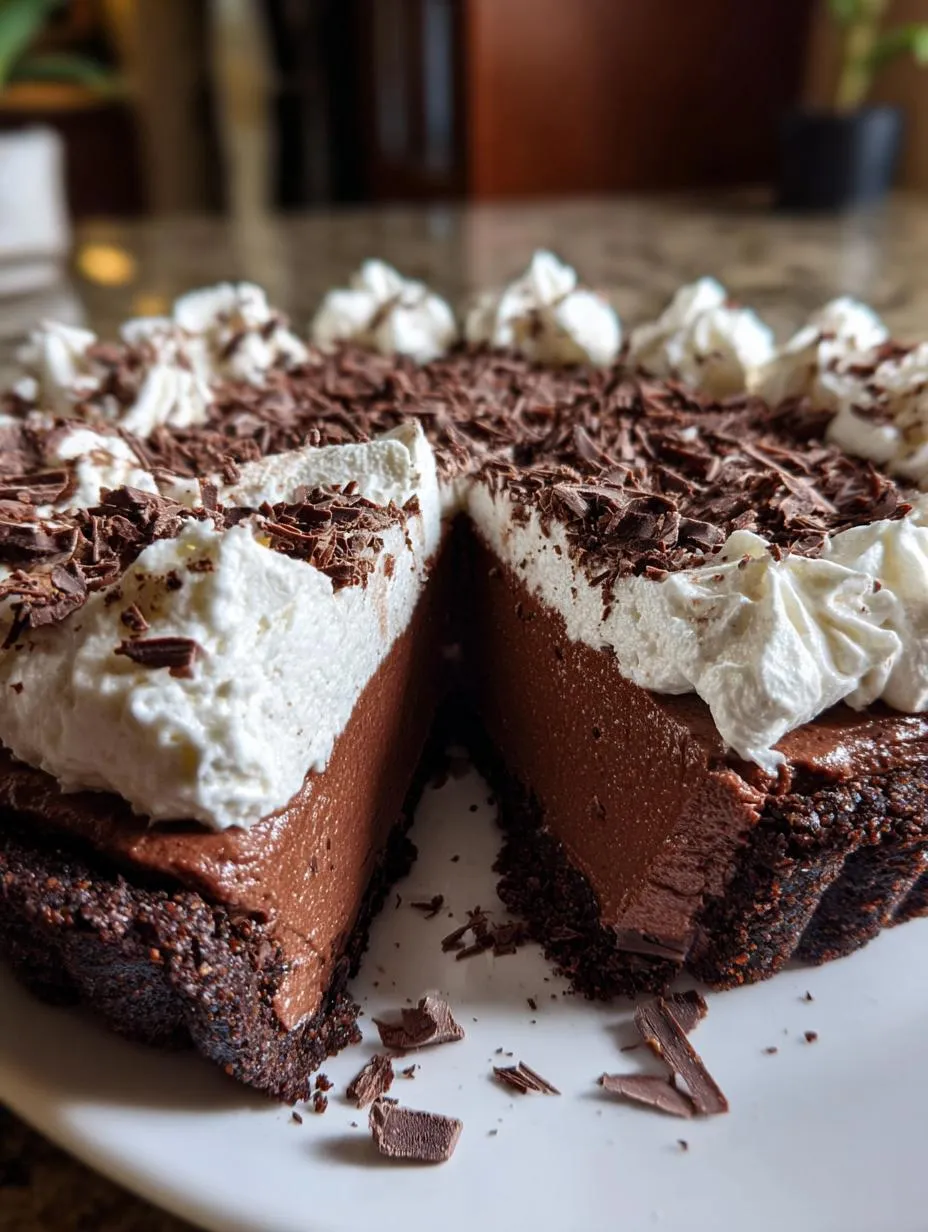 Chocolate Cream Pie - detail 2