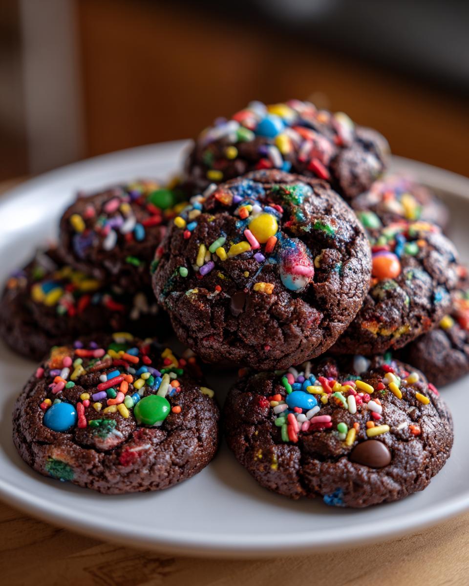 Chocolate Sprinkle Cookies - detail 1