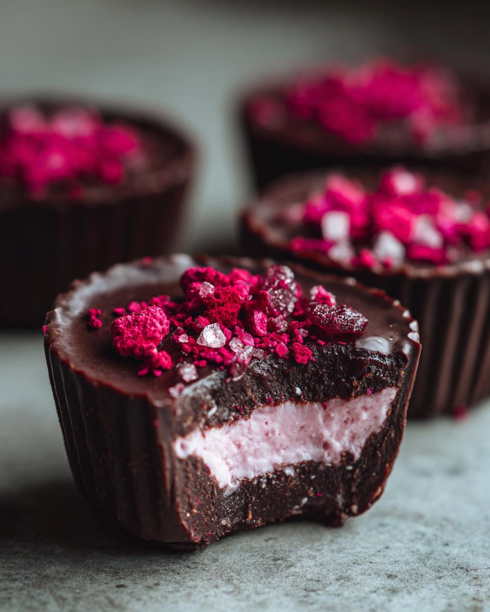 Chocolate Strawberry Cups - detail 1