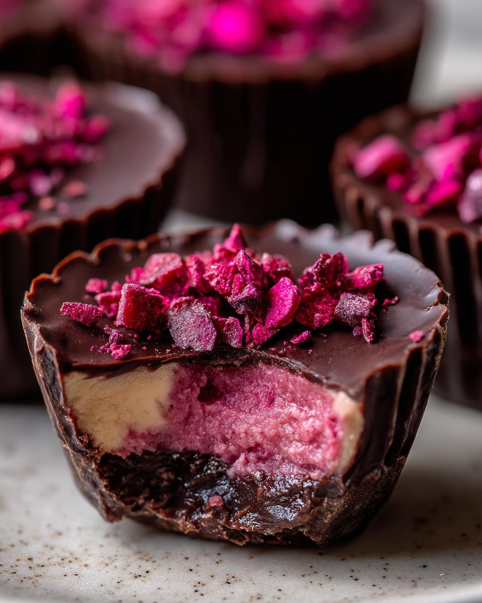 Chocolate Strawberry Cups - detail 2