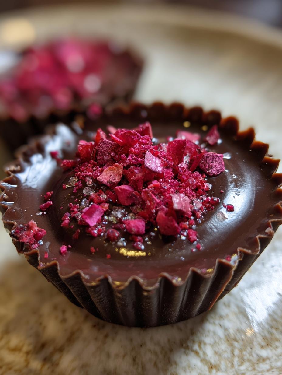 Chocolate Strawberry Cups - detail 3
