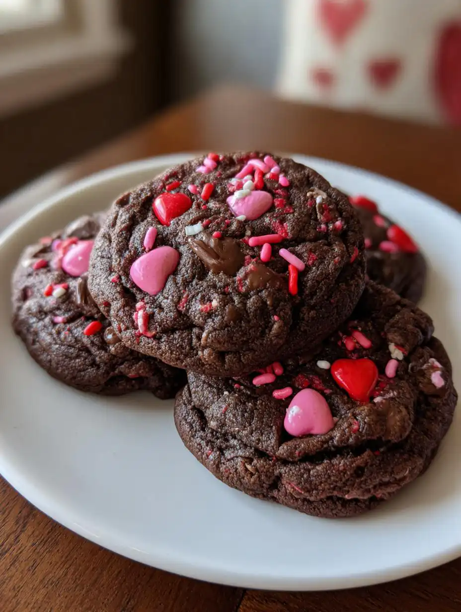 Chocolate pudding cookies - detail 2