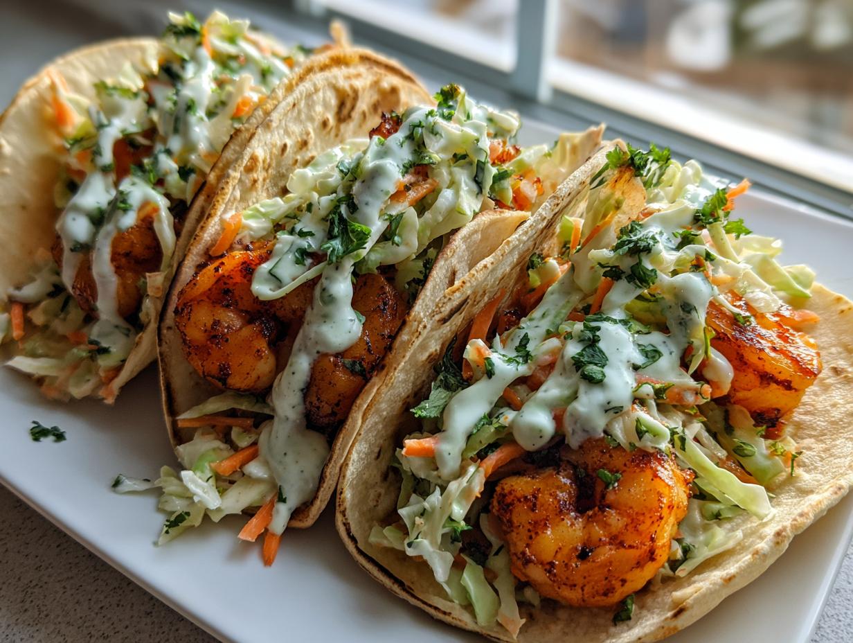 Cilantro Lime Shrimp Tacos: 1 Amazing Meal