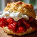 Classic Fluffy Biscuit Strawberry Shortcake