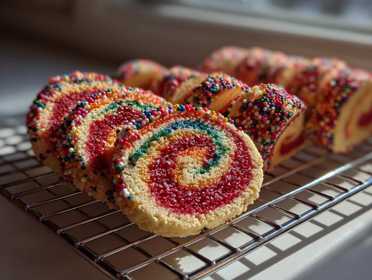 Amazing Colorful Swirl Cookies Recipe: 1 Secret