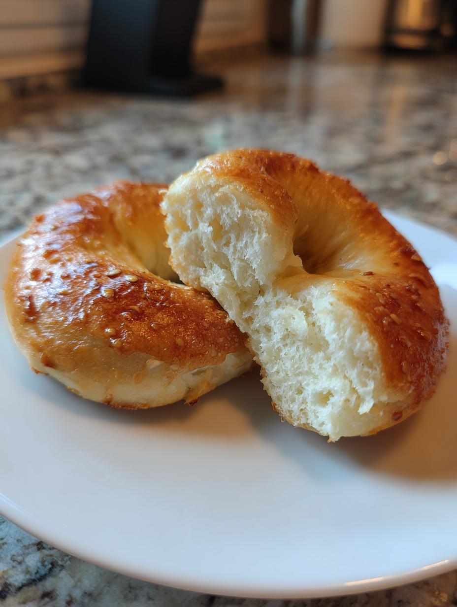 Cottage Cheese Bagels - detail 2