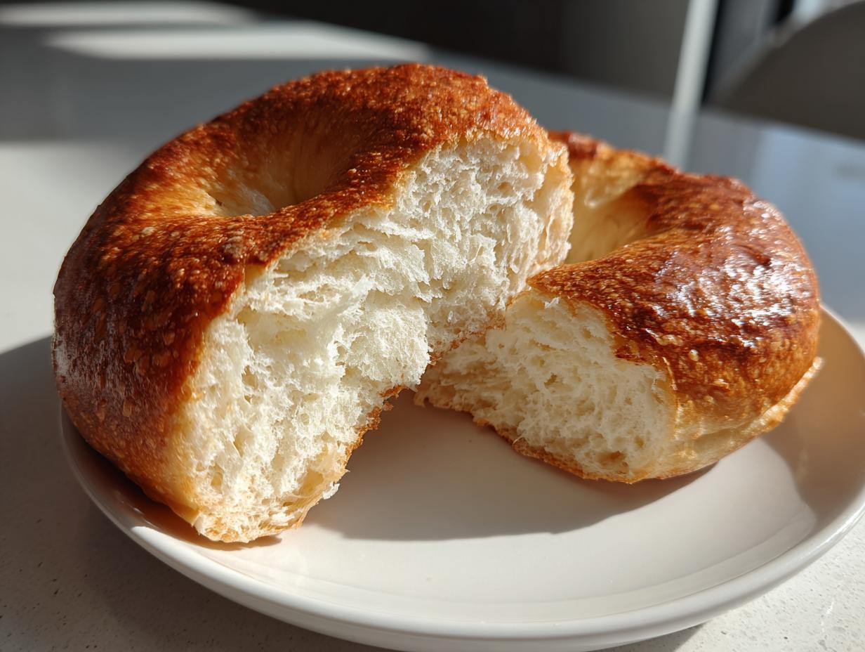 Shocking 4 Ingredient Cottage Cheese Bagels