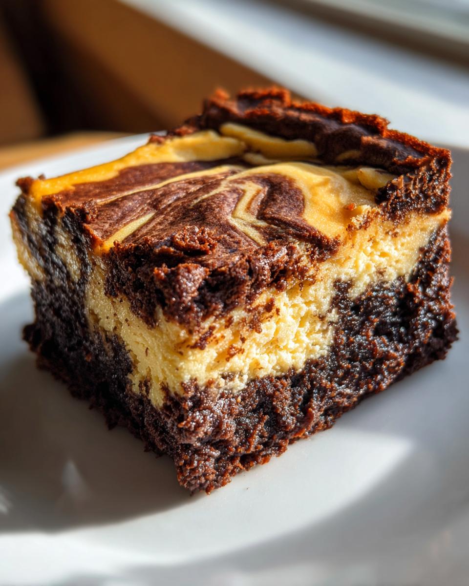 Cottage Cheese Cheesecake Brownies - detail 1