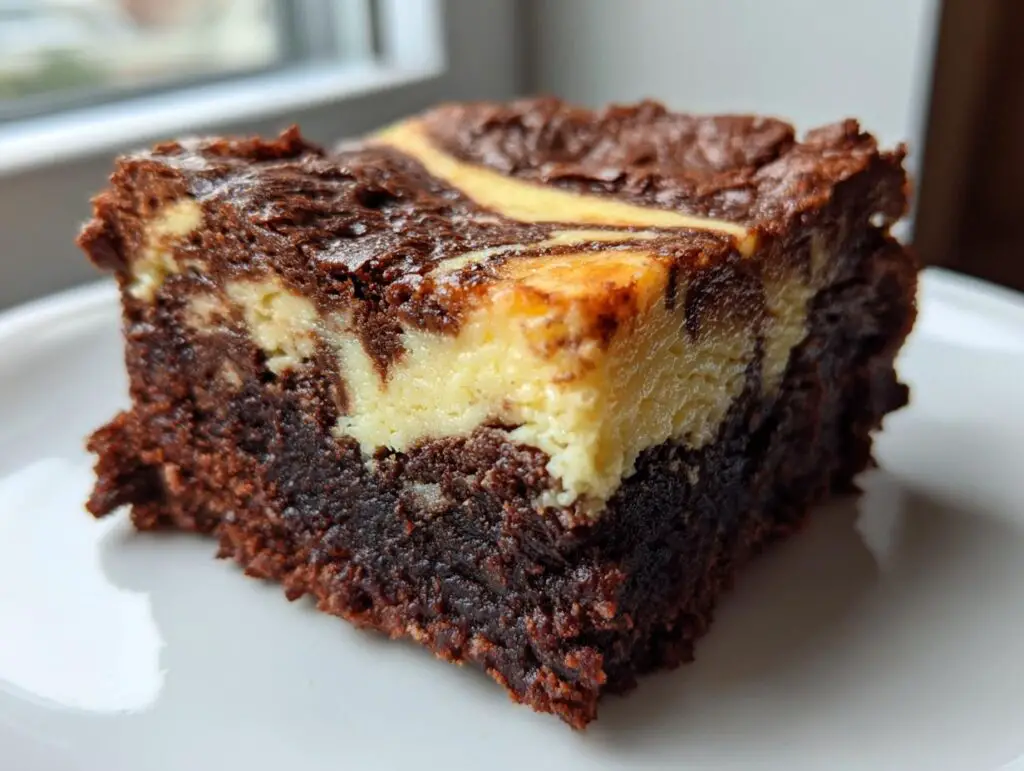 Cottage Cheese Cheesecake Brownies