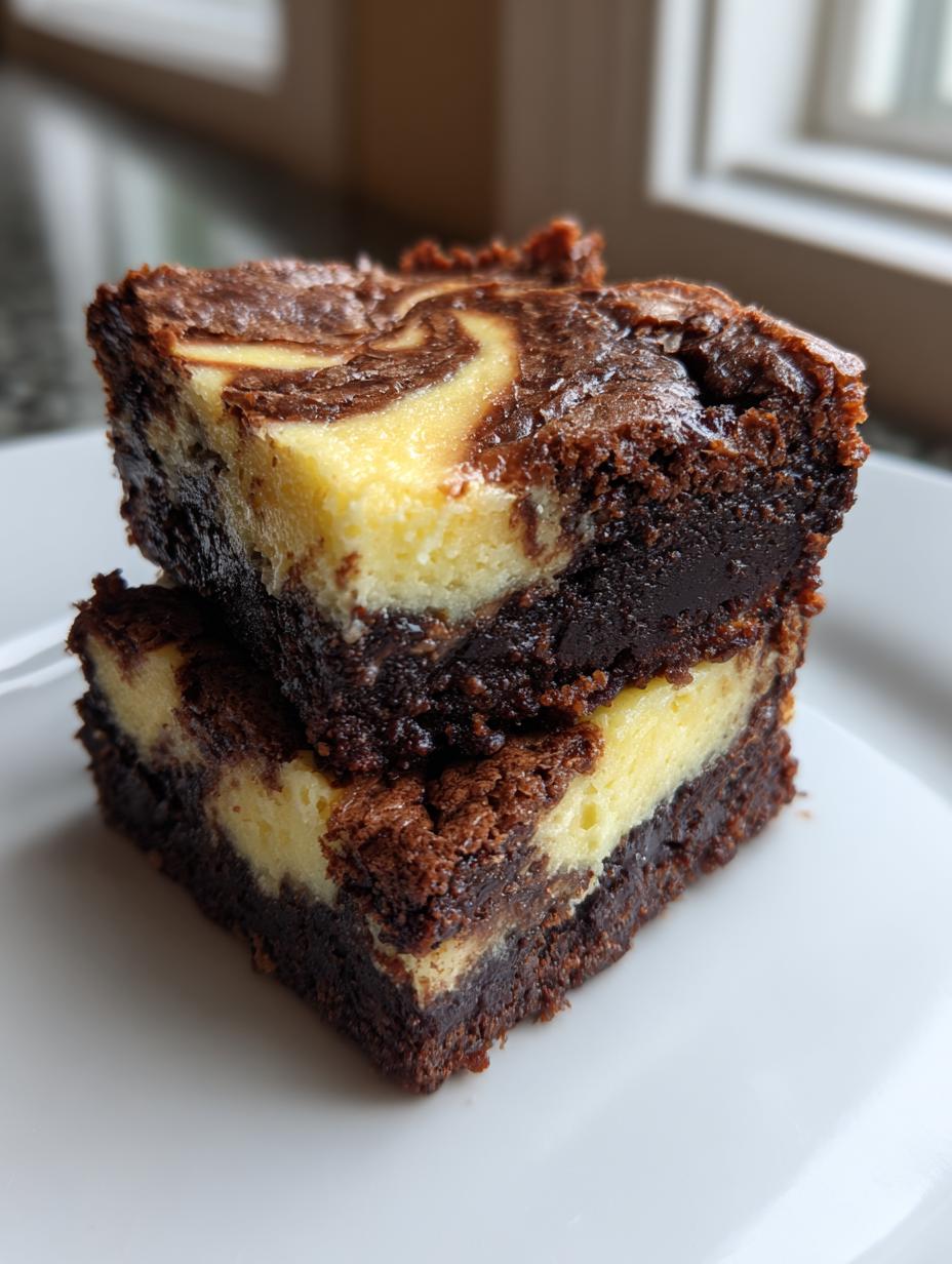 Cottage Cheese Cheesecake Brownies - detail 2