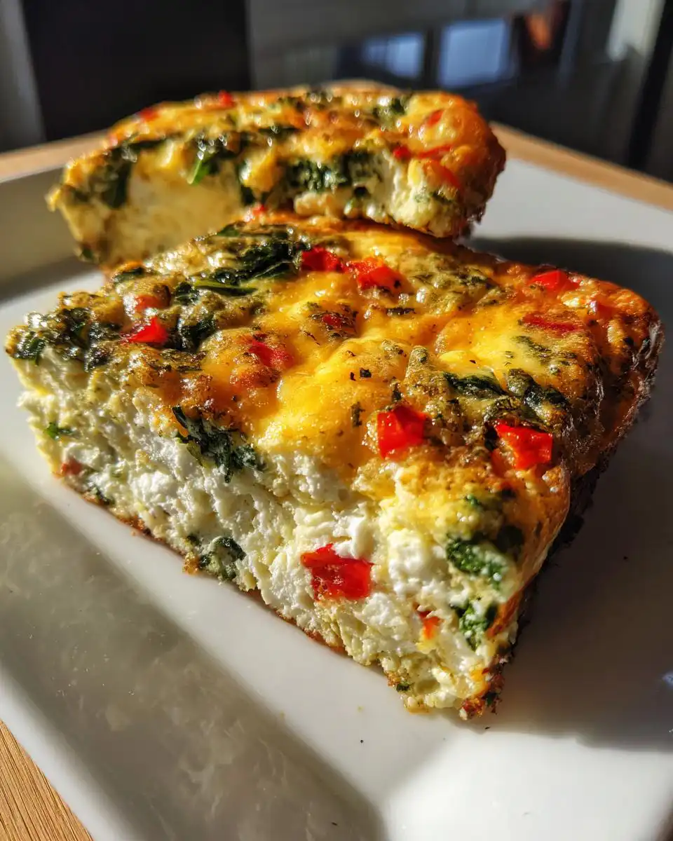 Cottage Cheese Egg Bake - detail 1